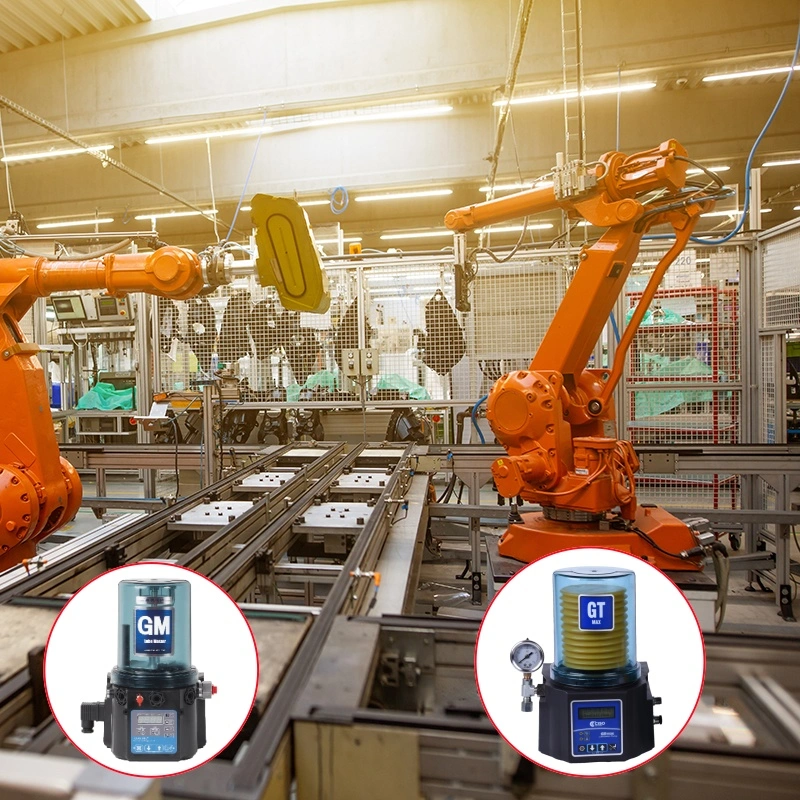Sistema di lubrificazione centrale nelle apparecchiature di automazione