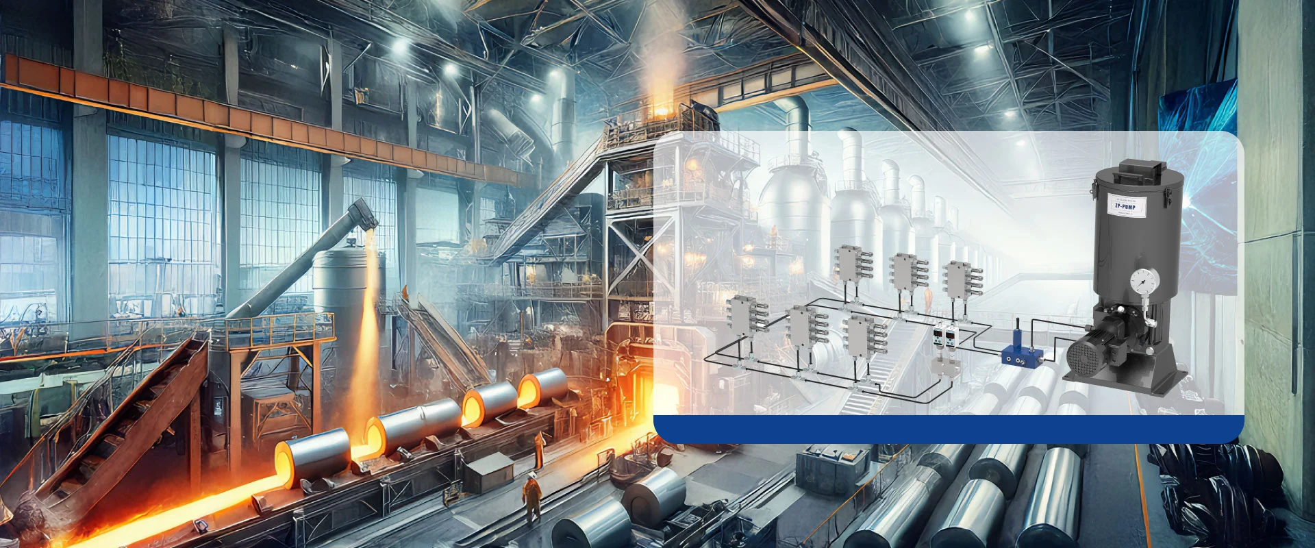 Lubrificazione a doppia linea <br> sistema
