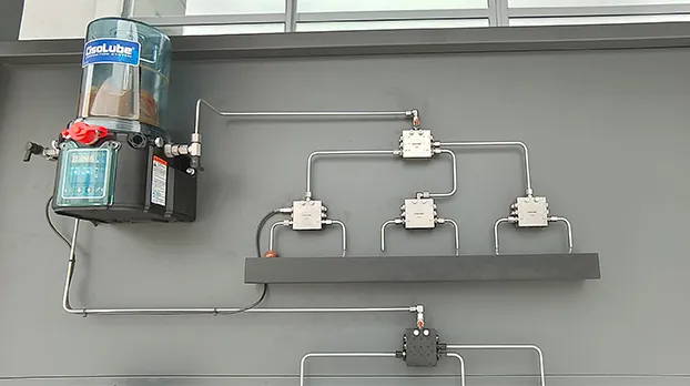 Blocchi di distribuzione del grasso in acciaio inossidabile per sistemi di lubrificazione automatica